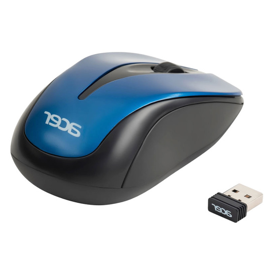 Манипулятор  мышь Acer OMR132 синий 1000dpi беспроводная