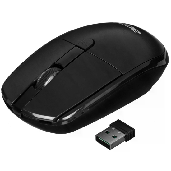 Манипулятор  мышь Acer OMR408 черный 1600dpi, беспроводная