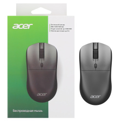 Манипулятор  мышь Acer OMR501 черный 1600dpi, беспроводная