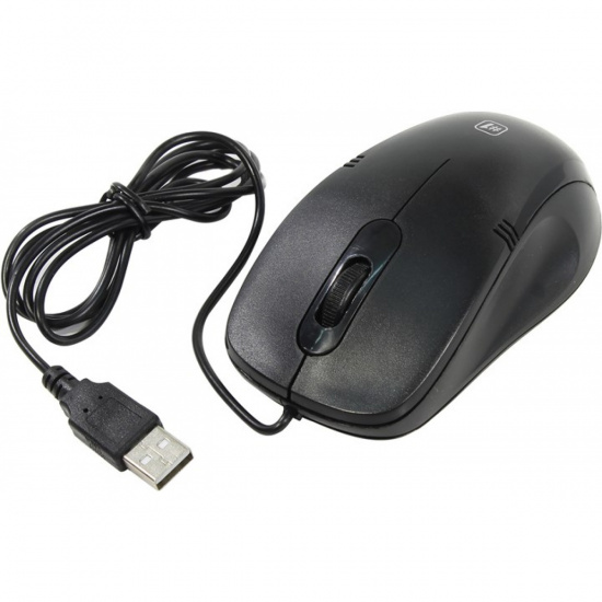 Манипулятор мышь  Defender MM-930 черный, 1200dpi USB
