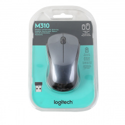 Манипулятор мышь Logitech M310  Wireless mouse black/silver (910-003986)