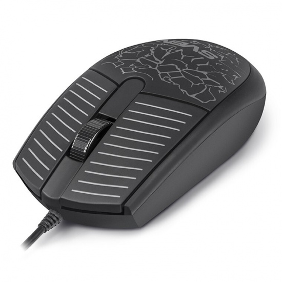 Манипулятор мышь Sven RX-70 USB черная, подсветка