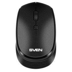 Манипулятор мышь Sven RX-210W Wireless black беспроводная черная