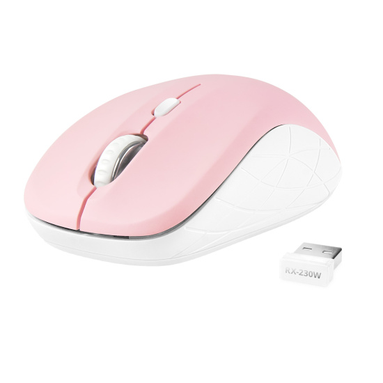 Манипулятор мышь Sven RX-230W Wireless pink беспроводная розовая