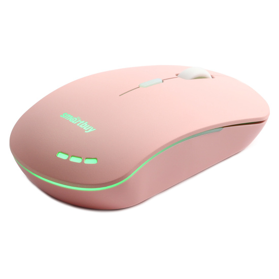 Манипулятор мышь Smartbuy ONE 288-K розовая, бесшумная (SBM-288-V) / 40