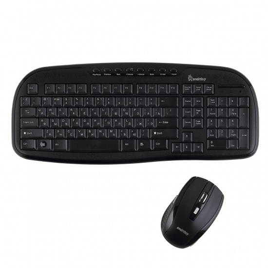 Клавиатура + мышь Smartbuy 205507AG черный (SBC-205507AG-K) /20