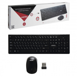 Клавиатура + мышь Smartbuy 206368AG-K черный, беспроводные (SBC-206368AG-K) /20