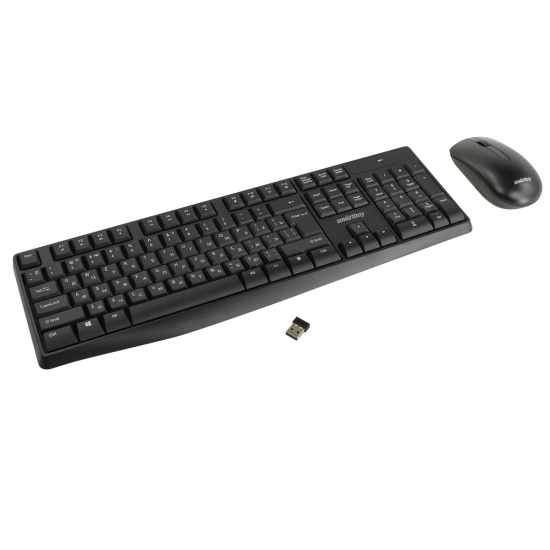 Клавиатура + мышь Smartbuy 207295AG-K черный, беспроводные (SBC-207295AG-K) /10