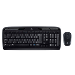 Клавиатура + мышь Logitech MK330 черный, беспроводная