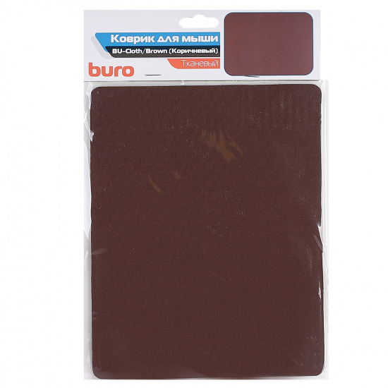 Коврик для мыши BURO матерчатый CLOTH/brown