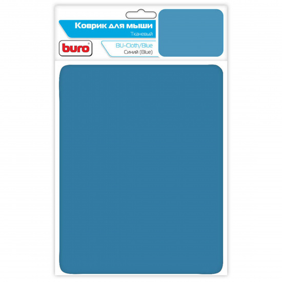 Коврик для мыши BURO матерчатый BU-CLOTH/blue