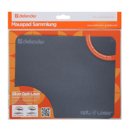 Коврик для мыши Defender Silver opti-laser sticker 4 вида 50410