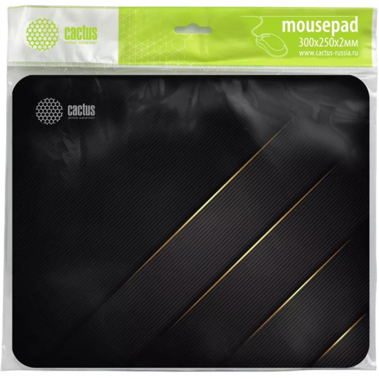 Коврик для мыши Cactus Gold Geometry CS-MP-P05M 300*250*2 мм