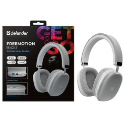 Наушники с микрофоном, подключение беспроводное, Defender, FreeMotion, 63503