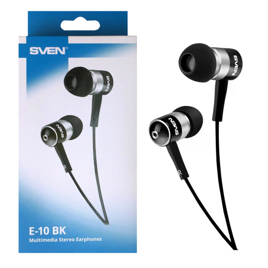 подключение проводное, mini jack 3.5 mm, Sven, SV-020996