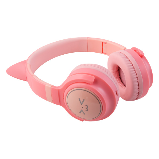 Наушники, Cat, ассорти 4 вида, подключение беспроводное, USB, КОКОС, 252515