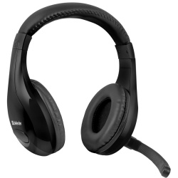Наушники с микрофоном игровые Defender Warhead G-170 черный, кабель 2,5 м