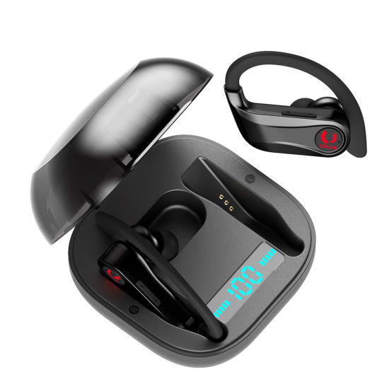 Гарнитура вкладыши SmartBuy TWS Bluetooth UTASHI POWER SPORT черная (SBHX-100)/60