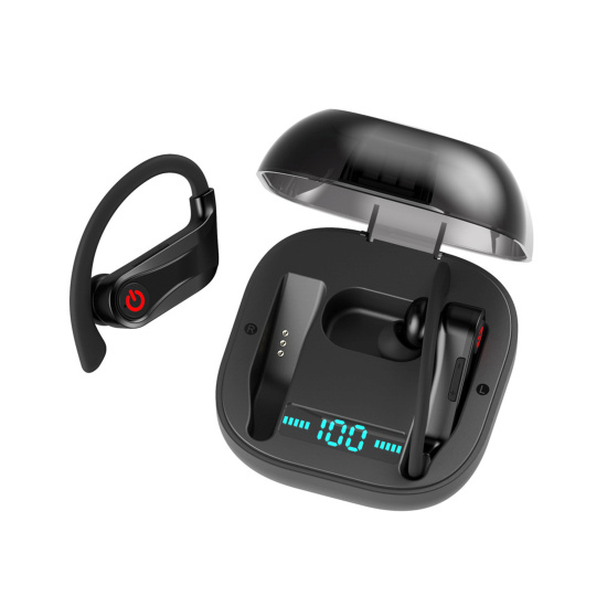 Гарнитура вкладыши SmartBuy TWS Bluetooth UTASHI POWER SPORT черная (SBHX-100)/60