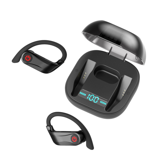 Гарнитура вкладыши SmartBuy TWS Bluetooth UTASHI POWER SPORT черная (SBHX-100)/60