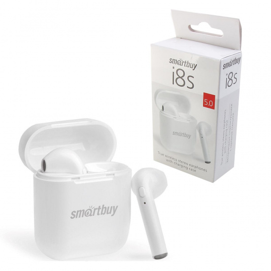 Гарнитура вкладыши SmartBuy TWS Bluetooth i8S (SBH-3033)