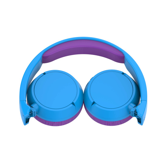 Гарнитура накладная детская Hiper LUCKY беспроводная (Bluetooth), фиолетово-голубая HTW-ZTX6