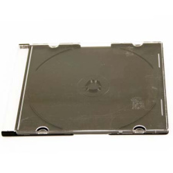 Коробка для 1 CD диска slim 5мм черная