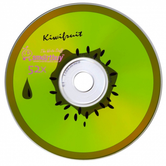 Лазер диск SmartBuy CD-R 700Mb 52x Bulk 100 шт. Fresh-Kiwifruit