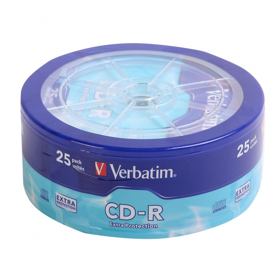 Лазер диск Verbatim CD-R 700МБ 48-52x Extra Protection Bulk 25 шт. (43726)