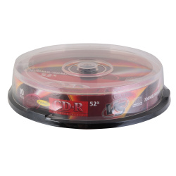Лазер диск VS CD-R 700МБ 52x Cake box 10 шт.PRINT