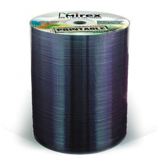 Лазер диск Mirex CD-R 700Mb 48x Bulk 100 шт. Ink Printable