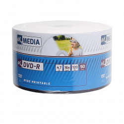 Лазер диск MYMEDIA DVD-R 4.7 Gb 16х Pack wrap 50 шт. Color PRINT (69202)