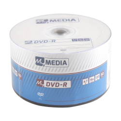 Лазер диск MYMEDIA DVD-R 4.7 Gb 16х Pack wrap 50 шт. (69200)