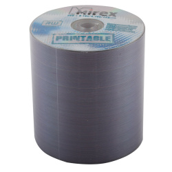 Лазер диск Mirex DVD+R 4.7 Gb 16x Bulk 100 шт. PRINT