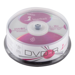 Лазер диск Smart Track DVD-R 4.7 Gb 16x Cake box 25 шт.