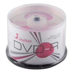 Лазер диск Smart Track DVD-R 4.7 Gb 16x Cake box 50 шт.