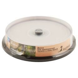 Лазер диск Smart Track DVD+R 4.7 Gb 16x Cake box 10 шт. PRINT