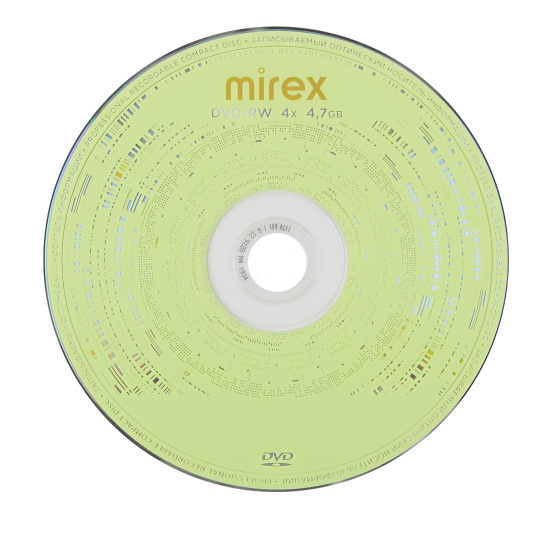 Лазер диск Mirex DVD-RW 4.7 Gb 4x конверт