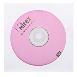 Лазер диск Mirex DVD+RW 4.7 Gb 4x Конверт