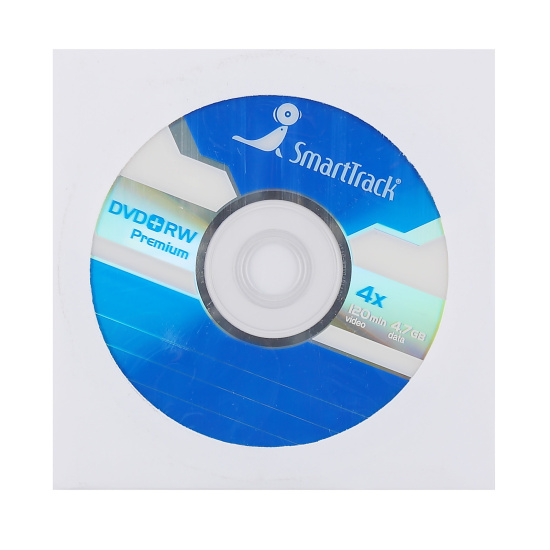 Лазер диск Smart Track DVD+RW 4.7 Gb 4x Конверт