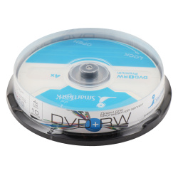 Лазер диск Smart Track DVD+RW 4.7 Gb 4x Cake box 10 шт.