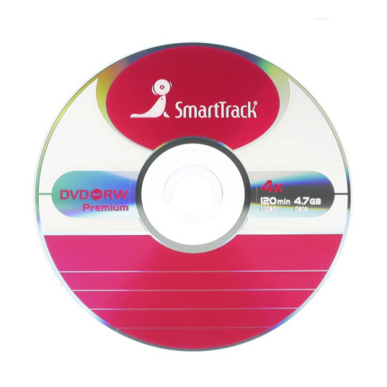 Лазер диск Smart Track DVD-RW 4.7 Gb 4x Cake box 50 шт.