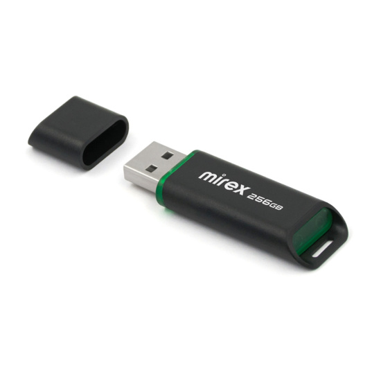 Флеш-память USB 256 Gb Mirex SPACER BLACK