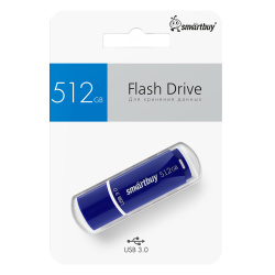 Флеш-память USB 512 GB SmartBuy Crown Blue (SB512GBCRW-B) USB 3.0/3.1