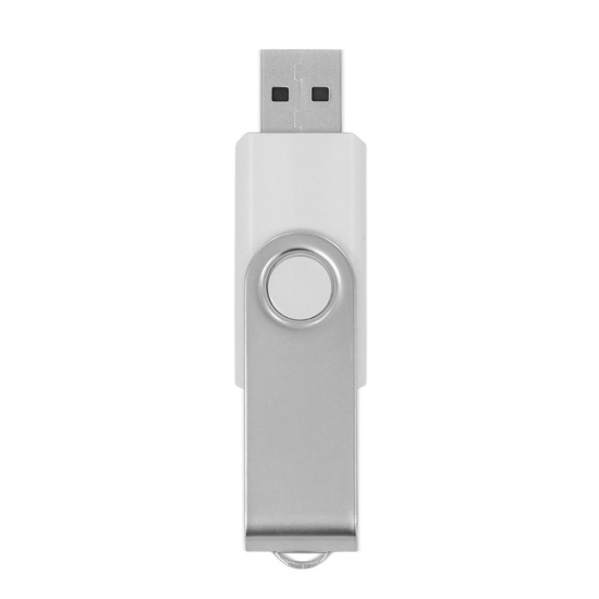 Флеш-память USB 4 Gb Mirex Swivel White, белый