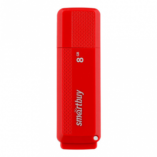 Флеш-память USB 8 Gb Smartbuy Dock Red  (SB8GBDK-R)
