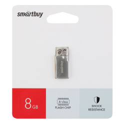 Флеш-память USB 8 Gb Smartbuy Metal MU30 (SB008GBMU30)