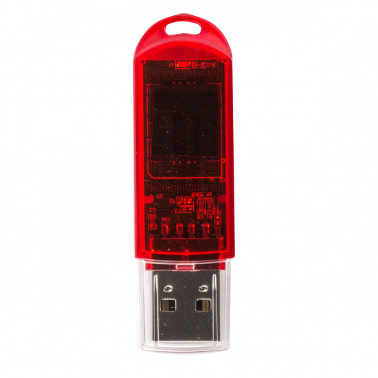 Флеш-память USB 8 Gb Mirex Elf USB 2.0, красный (для логотипа / без упаковки)