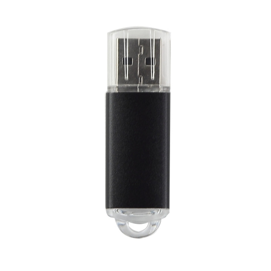 Флеш-память USB 8 Gb Mirex Unit USB 2.0, черный (для логотипа / без упаковки)