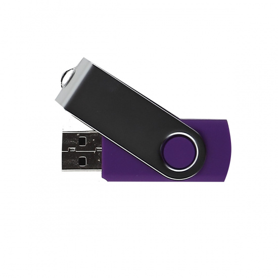 Флеш-память USB 8 Gb Mirex Swivel Violet (для логотипа / без упаковки)